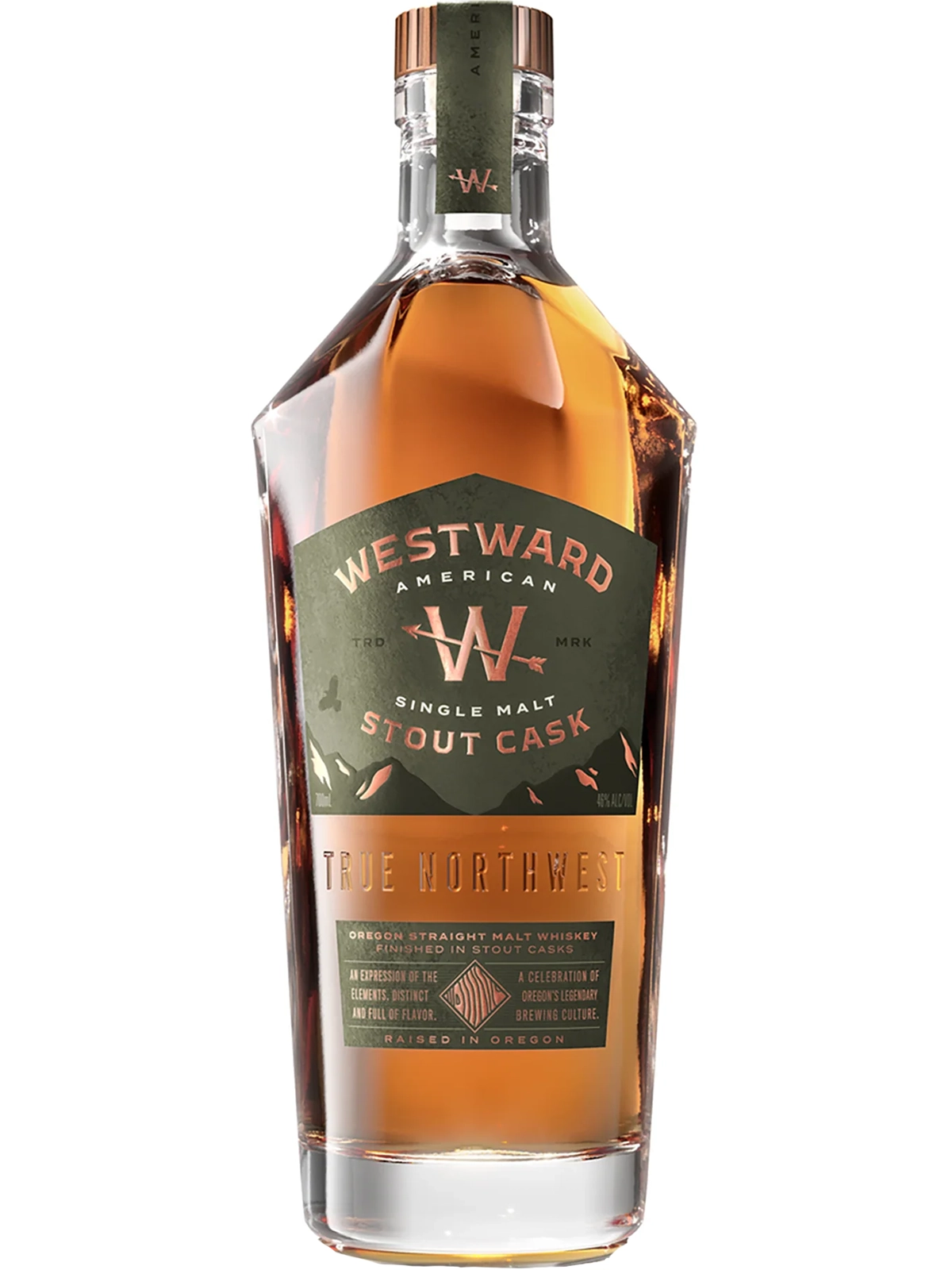 Westward American Single Malt Stout Cask Whiskey 700ml